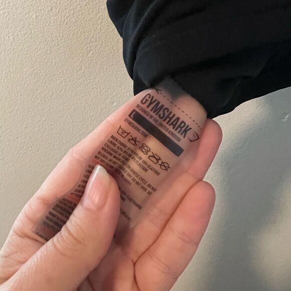 Gymshark Black Mesh Sports Bra - Picture 2 of 6